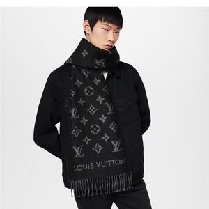 All About Monogram Scarf M79225